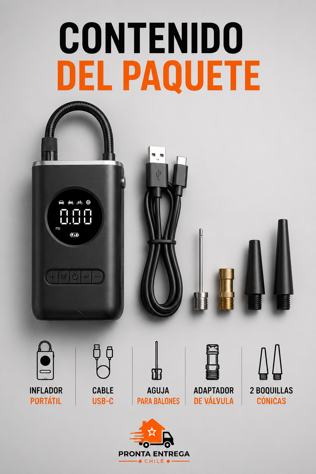 INFLADOR PORTATIL INTELIGENTE